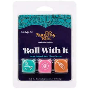 CalExotics Naughty Bits Roll With It Icon-Based Sex Dice Game - Extreme Toyz Singapore - https://extremetoyz.com.sg - Sex Toys and Lingerie Online Store - Bondage Gear / Vibrators / Electrosex Toys / Wireless Remote Control Vibes / Sexy Lingerie and Role Play / BDSM / Dungeon Furnitures / Dildos and Strap Ons &nbsp;/ Anal and Prostate Massagers / Anal Douche and Cleaning Aide / Delay Sprays and Gels / Lubricants and more...