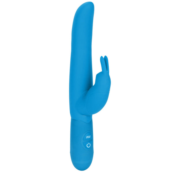 Personality Vibes Bounding Bunny 10 Functions SIlicone Rabbit Vibrator - Blue