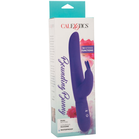 Personality Vibes Bounding Bunny 10 Functions SIlicone Rabbit Vibrator - Purple