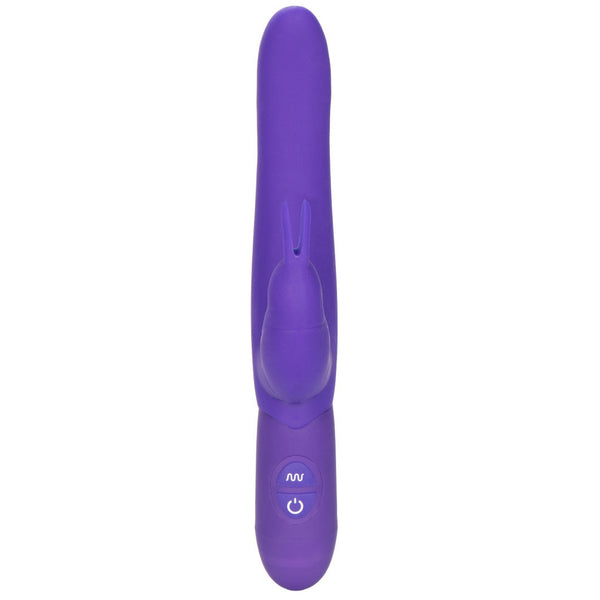 Personality Vibes Bounding Bunny 10 Functions SIlicone Rabbit Vibrator - Purple