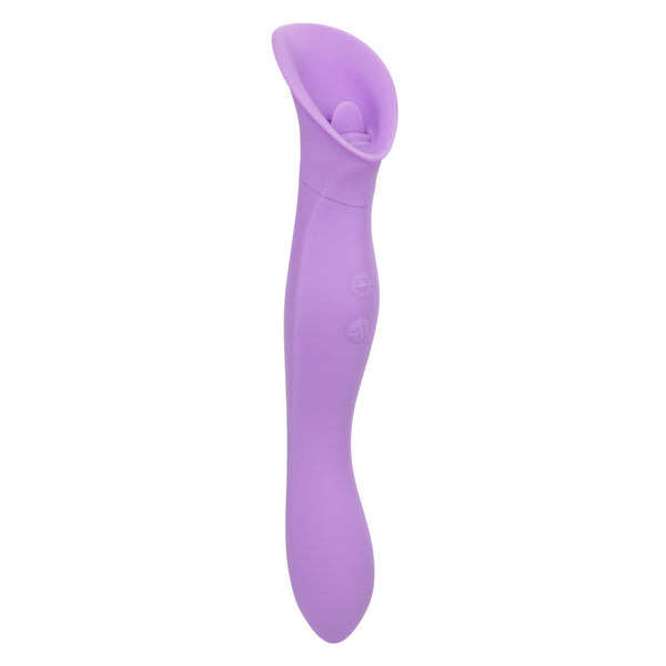 Couture Collection Dual-Ended Flickering Wand Rechargeable Vibrator