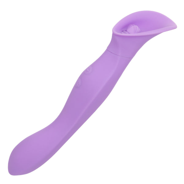 Couture Collection Dual-Ended Flickering Wand Rechargeable Vibrator
