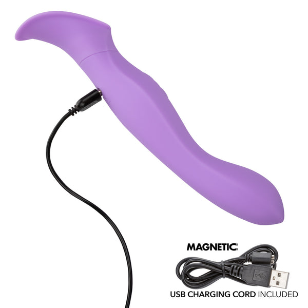 Couture Collection Dual-Ended Flickering Wand Rechargeable Vibrator