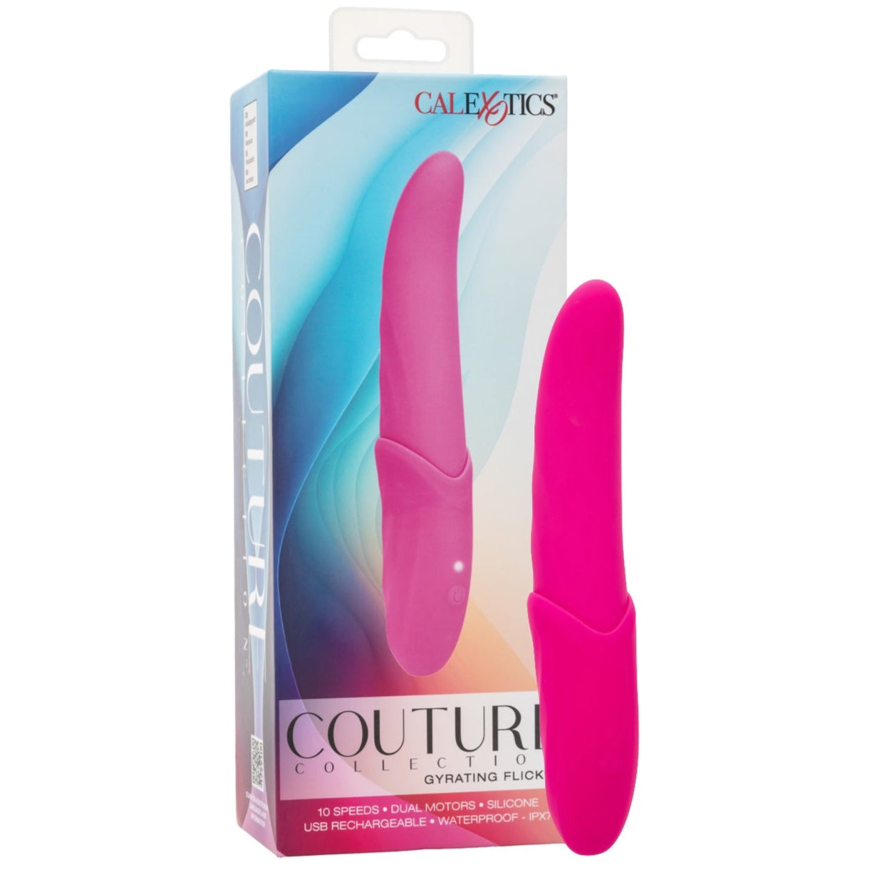 Couture Collection Gyrating Flicker Rechargeable Vibrator