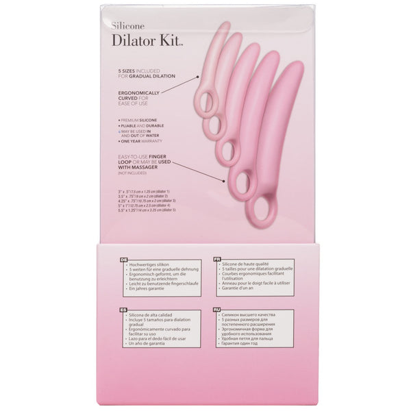 CalExotics Inspire Silicone Dilator 5-Piece Kit - Extreme Toyz Singapore - https://extremetoyz.com.sg - Sex Toys and Lingerie Online Store - Bondage Gear / Vibrators / Electrosex Toys / Wireless Remote Control Vibes / Sexy Lingerie and Role Play / BDSM / Dungeon Furnitures / Dildos and Strap Ons &nbsp;/ Anal and Prostate Massagers / Anal Douche and Cleaning Aide / Delay Sprays and Gels / Lubricants and more...