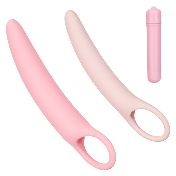 CalExotics Inspire Vibrating Dilator 3-Piece Set - Extreme Toyz Singapore - https://extremetoyz.com.sg - Sex Toys and Lingerie Online Store - Bondage Gear / Vibrators / Electrosex Toys / Wireless Remote Control Vibes / Sexy Lingerie and Role Play / BDSM / Dungeon Furnitures / Dildos and Strap Ons &nbsp;/ Anal and Prostate Massagers / Anal Douche and Cleaning Aide / Delay Sprays and Gels / Lubricants and more...