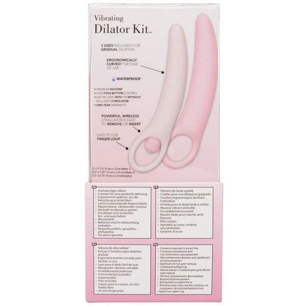 CalExotics Inspire Vibrating Dilator 3-Piece Set - Extreme Toyz Singapore - https://extremetoyz.com.sg - Sex Toys and Lingerie Online Store - Bondage Gear / Vibrators / Electrosex Toys / Wireless Remote Control Vibes / Sexy Lingerie and Role Play / BDSM / Dungeon Furnitures / Dildos and Strap Ons &nbsp;/ Anal and Prostate Massagers / Anal Douche and Cleaning Aide / Delay Sprays and Gels / Lubricants and more...