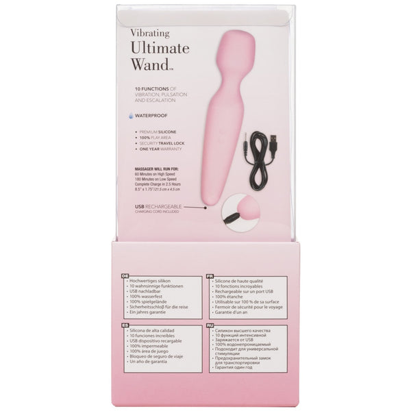 CalExotics Inspire Rechargeable Vibrating Ultimate Wand - Extreme Toyz Singapore - https://extremetoyz.com.sg - Sex Toys and Lingerie Online Store - Bondage Gear / Vibrators / Electrosex Toys / Wireless Remote Control Vibes / Sexy Lingerie and Role Play / BDSM / Dungeon Furnitures / Dildos and Strap Ons &nbsp;/ Anal and Prostate Massagers / Anal Douche and Cleaning Aide / Delay Sprays and Gels / Lubricants and more...