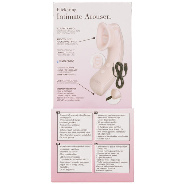 CalExotics Inspire Rechargeable Flickering Intimate Arouser - Extreme Toyz Singapore - https://extremetoyz.com.sg - Sex Toys and Lingerie Online Store - Bondage Gear / Vibrators / Electrosex Toys / Wireless Remote Control Vibes / Sexy Lingerie and Role Play / BDSM / Dungeon Furnitures / Dildos and Strap Ons &nbsp;/ Anal and Prostate Massagers / Anal Douche and Cleaning Aide / Delay Sprays and Gels / Lubricants and more...