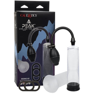 CalExotics Peak Edging Penis Pumping Kit - Extreme Toyz Singapore - https://extremetoyz.com.sg - Sex Toys and Lingerie Online Store - Bondage Gear / Vibrators / Electrosex Toys / Wireless Remote Control Vibes / Sexy Lingerie and Role Play / BDSM / Dungeon Furnitures / Dildos and Strap Ons &nbsp;/ Anal and Prostate Massagers / Anal Douche and Cleaning Aide / Delay Sprays and Gels / Lubricants and more...