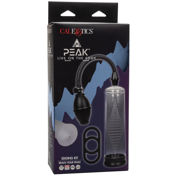 CalExotics Peak Edging Penis Pumping Kit - Extreme Toyz Singapore - https://extremetoyz.com.sg - Sex Toys and Lingerie Online Store - Bondage Gear / Vibrators / Electrosex Toys / Wireless Remote Control Vibes / Sexy Lingerie and Role Play / BDSM / Dungeon Furnitures / Dildos and Strap Ons &nbsp;/ Anal and Prostate Massagers / Anal Douche and Cleaning Aide / Delay Sprays and Gels / Lubricants and more...