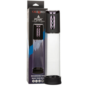 CalExotics Peak Automatic Suction Rechargeable Pump - Extreme Toyz Singapore - https://extremetoyz.com.sg - Sex Toys and Lingerie Online Store - Bondage Gear / Vibrators / Electrosex Toys / Wireless Remote Control Vibes / Sexy Lingerie and Role Play / BDSM / Dungeon Furnitures / Dildos and Strap Ons &nbsp;/ Anal and Prostate Massagers / Anal Douche and Cleaning Aide / Delay Sprays and Gels / Lubricants and more...