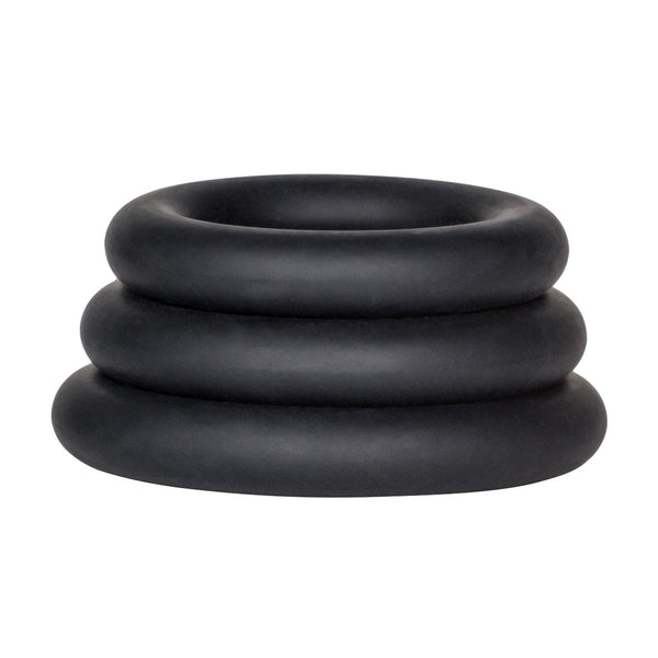 CalExotics Dr. Joel Kaplan Silicone Support Rings - Extreme Toyz Singapore - https://extremetoyz.com.sg - Sex Toys and Lingerie Online Store - Bondage Gear / Vibrators / Electrosex Toys / Wireless Remote Control Vibes / Sexy Lingerie and Role Play / BDSM / Dungeon Furnitures / Dildos and Strap Ons &nbsp;/ Anal and Prostate Massagers / Anal Douche and Cleaning Aide / Delay Sprays and Gels / Lubricants and more...