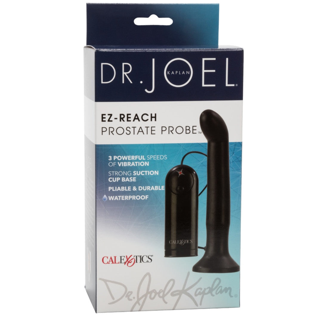 CalExotics Dr. Joel Kaplan EZ-Reach Vibrating Silicone Prostate Probe - Extreme Toyz Singapore - https://extremetoyz.com.sg - Sex Toys and Lingerie Online Store - Bondage Gear / Vibrators / Electrosex Toys / Wireless Remote Control Vibes / Sexy Lingerie and Role Play / BDSM / Dungeon Furnitures / Dildos and Strap Ons &nbsp;/ Anal and Prostate Massagers / Anal Douche and Cleaning Aide / Delay Sprays and Gels / Lubricants and more...