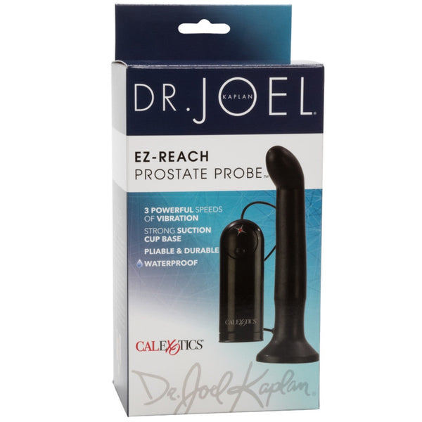 CalExotics Dr. Joel Kaplan EZ-Reach Vibrating Silicone Prostate Probe - Extreme Toyz Singapore - https://extremetoyz.com.sg - Sex Toys and Lingerie Online Store - Bondage Gear / Vibrators / Electrosex Toys / Wireless Remote Control Vibes / Sexy Lingerie and Role Play / BDSM / Dungeon Furnitures / Dildos and Strap Ons &nbsp;/ Anal and Prostate Massagers / Anal Douche and Cleaning Aide / Delay Sprays and Gels / Lubricants and more...