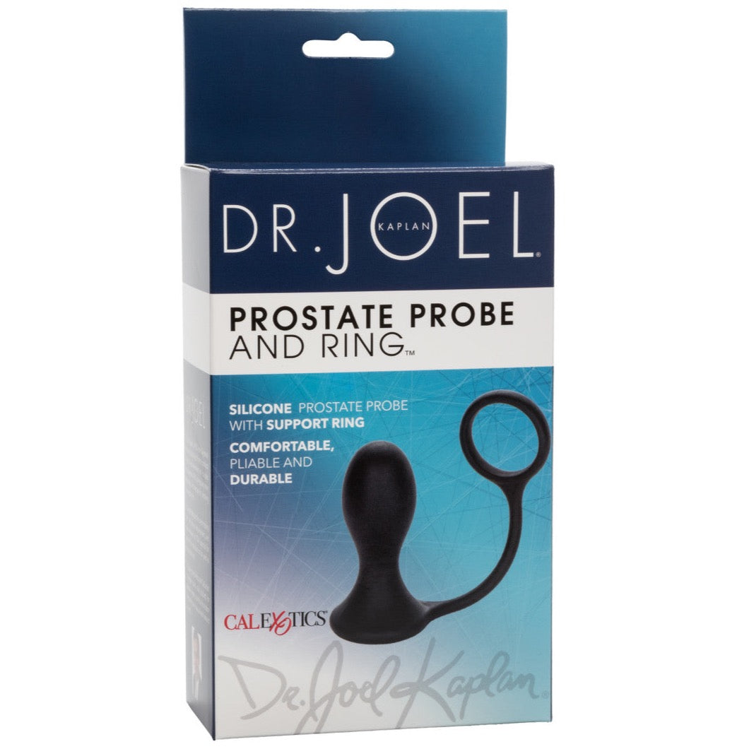 CalExotics Dr. Joel Kaplan Silicone Prostate Probe And Ring - Extreme Toyz Singapore - https://extremetoyz.com.sg - Sex Toys and Lingerie Online Store - Bondage Gear / Vibrators / Electrosex Toys / Wireless Remote Control Vibes / Sexy Lingerie and Role Play / BDSM / Dungeon Furnitures / Dildos and Strap Ons &nbsp;/ Anal and Prostate Massagers / Anal Douche and Cleaning Aide / Delay Sprays and Gels / Lubricants and more...