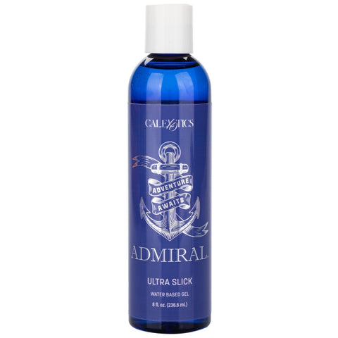 CalExotics Admiral Ultra Slick Water Based Gel 8 oz. - Extreme Toyz Singapore - https://extremetoyz.com.sg - Sex Toys and Lingerie Online Store - Bondage Gear / Vibrators / Electrosex Toys / Wireless Remote Control Vibes / Sexy Lingerie and Role Play / BDSM / Dungeon Furnitures / Dildos and Strap Ons &nbsp;/ Anal and Prostate Massagers / Anal Douche and Cleaning Aide / Delay Sprays and Gels / Lubricants and more...