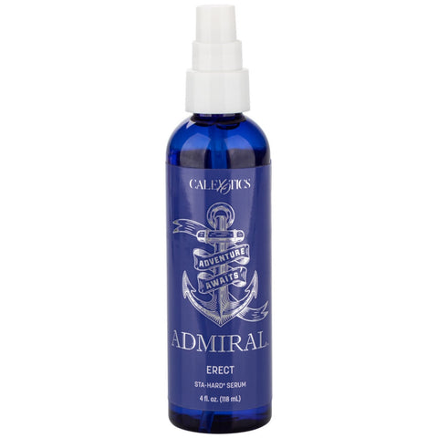 CalExotics Admiral Erect Sta-Hard Serum 4 oz. - Extreme Toyz Singapore - https://extremetoyz.com.sg - Sex Toys and Lingerie Online Store - Bondage Gear / Vibrators / Electrosex Toys / Wireless Remote Control Vibes / Sexy Lingerie and Role Play / BDSM / Dungeon Furnitures / Dildos and Strap Ons &nbsp;/ Anal and Prostate Massagers / Anal Douche and Cleaning Aide / Delay Sprays and Gels / Lubricants and more...