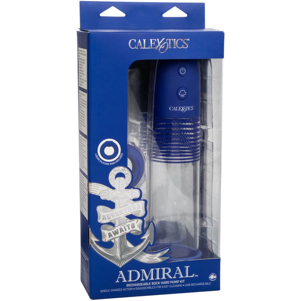 CalExotics Admiral Rechargeable Rock Hard Pump Kit - Extreme Toyz Singapore - https://extremetoyz.com.sg - Sex Toys and Lingerie Online Store