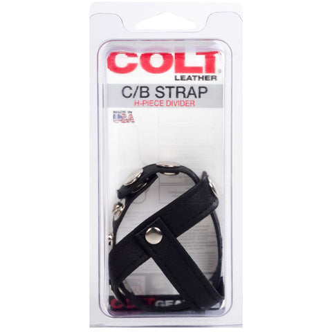 COLT Leather C/B Strap H-Piece Divider