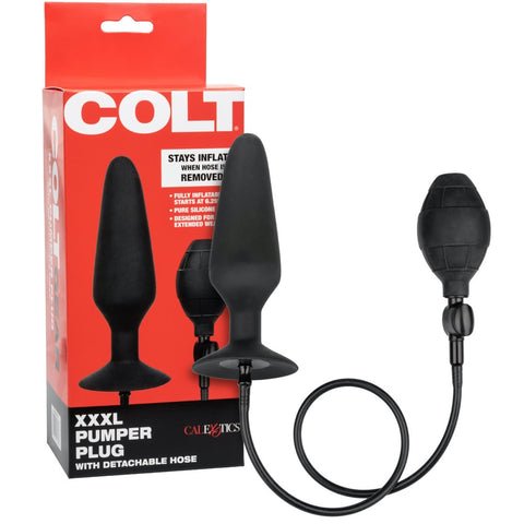 CalExotics COLT XXXL Pumper Plug with Detachable Hose - Extreme Toyz Singapore - https://extremetoyz.com.sg - Sex Toys and Lingerie Online Store