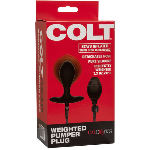 CalExotics COLT Weighted Pumper Plug - Extreme Toyz Singapore - https://extremetoyz.com.sg - Sex Toys and Lingerie Online Store