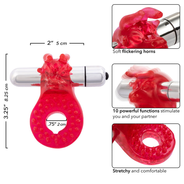 Couple's Enhancers Couple's Raging Bull Vibrating Cock Ring