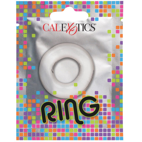 CalExotics Foil Pack Ring - Clear - Extreme Toyz Singapore - https://extremetoyz.com.sg - Sex Toys and Lingerie Online Store - Bondage Gear / Vibrators / Electrosex Toys / Wireless Remote Control Vibes / Sexy Lingerie and Role Play / BDSM / Dungeon Furnitures / Dildos and Strap Ons &nbsp;/ Anal and Prostate Massagers / Anal Douche and Cleaning Aide / Delay Sprays and Gels / Lubricants and more...