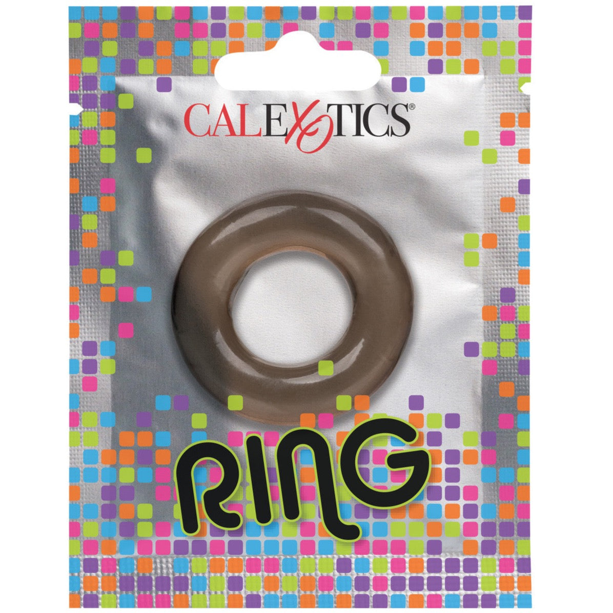 CalExotics Foil Pack Ring - Smoke - Extreme Toyz Singapore - https://extremetoyz.com.sg - Sex Toys and Lingerie Online Store - Bondage Gear / Vibrators / Electrosex Toys / Wireless Remote Control Vibes / Sexy Lingerie and Role Play / BDSM / Dungeon Furnitures / Dildos and Strap Ons &nbsp;/ Anal and Prostate Massagers / Anal Douche and Cleaning Aide / Delay Sprays and Gels / Lubricants and more...