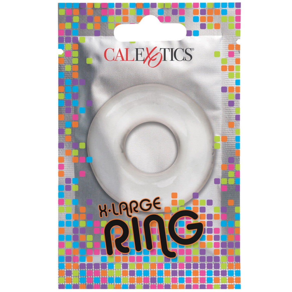 CalExotics Fun Packs Foil Pack X-Large Ring - Clear - Extreme Toyz Singapore - https://extremetoyz.com.sg - Sex Toys and Lingerie Online Store - Bondage Gear / Vibrators / Electrosex Toys / Wireless Remote Control Vibes / Sexy Lingerie and Role Play / BDSM / Dungeon Furnitures / Dildos and Strap Ons &nbsp;/ Anal and Prostate Massagers / Anal Douche and Cleaning Aide / Delay Sprays and Gels / Lubricants and more...