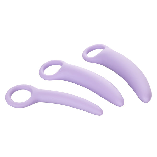 CalExotics Dr. Laura Berman Alena Set of 3 Silicone Dilators - Extreme Toyz Singapore - https://extremetoyz.com.sg - Sex Toys and Lingerie Online Store - Bondage Gear / Vibrators / Electrosex Toys / Wireless Remote Control Vibes / Sexy Lingerie and Role Play / BDSM / Dungeon Furnitures / Dildos and Strap Ons &nbsp;/ Anal and Prostate Massagers / Anal Douche and Cleaning Aide / Delay Sprays and Gels / Lubricants and more...