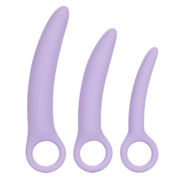 CalExotics Dr. Laura Berman Alena Set of 3 Silicone Dilators - Extreme Toyz Singapore - https://extremetoyz.com.sg - Sex Toys and Lingerie Online Store - Bondage Gear / Vibrators / Electrosex Toys / Wireless Remote Control Vibes / Sexy Lingerie and Role Play / BDSM / Dungeon Furnitures / Dildos and Strap Ons &nbsp;/ Anal and Prostate Massagers / Anal Douche and Cleaning Aide / Delay Sprays and Gels / Lubricants and more...