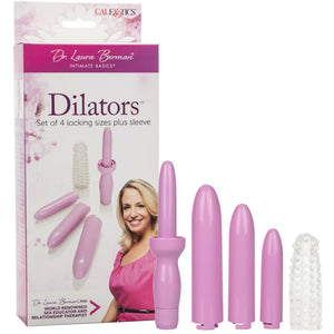 Dr. Laura Berman Dilators Set Of 4 Locking Sizes Plus Sleeve