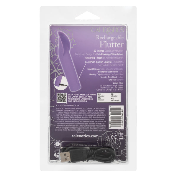 Dr. Laura Berman Rechargeable Flutter Vibe