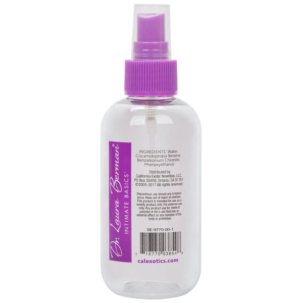 CalExotics Dr. Laura Berman Universal Toy Cleaner 6.28 oz. - Extreme Toyz Singapore - https://extremetoyz.com.sg - Sex Toys and Lingerie Online Store - Bondage Gear / Vibrators / Electrosex Toys / Wireless Remote Control Vibes / Sexy Lingerie and Role Play / BDSM / Dungeon Furnitures / Dildos and Strap Ons &nbsp;/ Anal and Prostate Massagers / Anal Douche and Cleaning Aide / Delay Sprays and Gels / Lubricants and more...