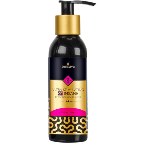 Sensuva Ultra-Stimulating On Insane Unscented Personal Moisturizer- 125ml - Extreme Toyz Singapore - https://extremetoyz.com.sg - Sex Toys and Lingerie Online Store - Bondage Gear / Vibrators / Electrosex Toys / Wireless Remote Control Vibes / Sexy Lingerie and Role Play / BDSM / Dungeon Furnitures / Dildos and Strap Ons &nbsp;/ Anal and Prostate Massagers / Anal Douche and Cleaning Aide / Delay Sprays and Gels / Lubricants and more...