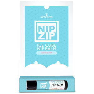 Sensuva Nip Zip Ice Cube Strawberry Mint Nipple Balm - Extreme Toyz Singapore - https://extremetoyz.com.sg - Sex Toys and Lingerie Online Store - Bondage Gear / Vibrators / Electrosex Toys / Wireless Remote Control Vibes / Sexy Lingerie and Role Play / BDSM / Dungeon Furnitures / Dildos and Strap Ons &nbsp;/ Anal and Prostate Massagers / Anal Douche and Cleaning Aide / Delay Sprays and Gels / Lubricants and more...