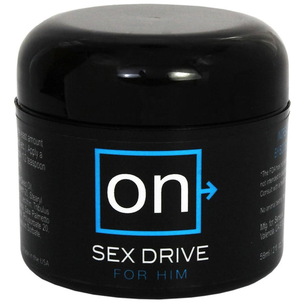Sensuva On Sex Drive For Him Jar - 59ml - Extreme Toyz Singapore - https://extremetoyz.com.sg - Sex Toys and Lingerie Online Store - Bondage Gear / Vibrators / Electrosex Toys / Wireless Remote Control Vibes / Sexy Lingerie and Role Play / BDSM / Dungeon Furnitures / Dildos and Strap Ons &nbsp;/ Anal and Prostate Massagers / Anal Douche and Cleaning Aide / Delay Sprays and Gels / Lubricants and more...