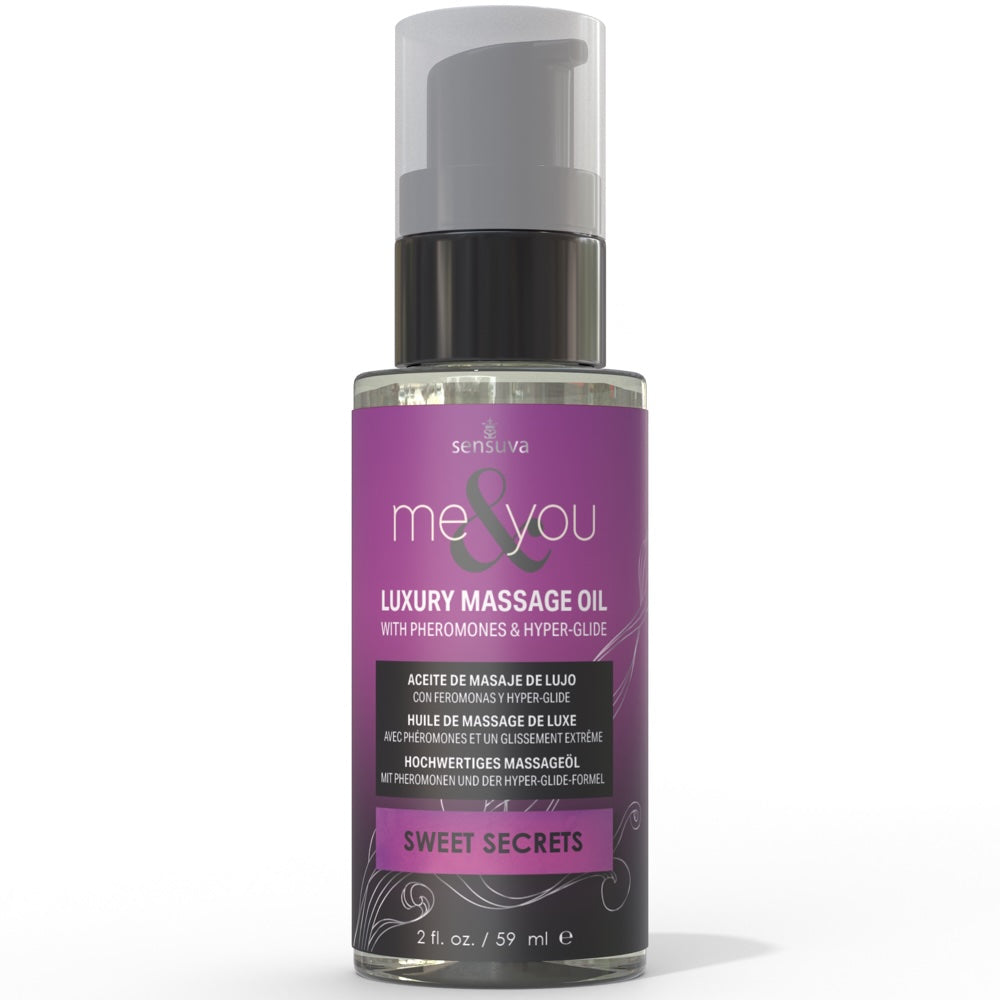 Me & You Pheromone Infused Sweet Secrets Luxury Massage Oil - 59ml