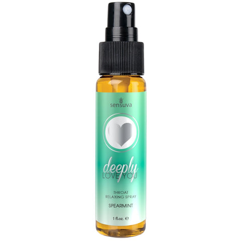 Sensuva Deeply Love You Spearmint Throat Relaxing Spray - 29ml - Extreme Toyz Singapore - https://extremetoyz.com.sg - Sex Toys and Lingerie Online Store - Bondage Gear / Vibrators / Electrosex Toys / Wireless Remote Control Vibes / Sexy Lingerie and Role Play / BDSM / Dungeon Furnitures / Dildos and Strap Ons &nbsp;/ Anal and Prostate Massagers / Anal Douche and Cleaning Aide / Delay Sprays and Gels / Lubricants and more...