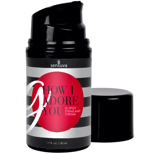 Sensuva G How I Adore You G-Spot Stimulation Cream - 50ml - Extreme Toyz Singapore - https://extremetoyz.com.sg - Sex Toys and Lingerie Online Store - Bondage Gear / Vibrators / Electrosex Toys / Wireless Remote Control Vibes / Sexy Lingerie and Role Play / BDSM / Dungeon Furnitures / Dildos and Strap Ons &nbsp;/ Anal and Prostate Massagers / Anal Douche and Cleaning Aide / Delay Sprays and Gels / Lubricants and more...
