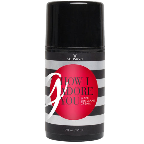 Sensuva G How I Adore You G-Spot Stimulation Cream - 50ml - Extreme Toyz Singapore - https://extremetoyz.com.sg - Sex Toys and Lingerie Online Store - Bondage Gear / Vibrators / Electrosex Toys / Wireless Remote Control Vibes / Sexy Lingerie and Role Play / BDSM / Dungeon Furnitures / Dildos and Strap Ons &nbsp;/ Anal and Prostate Massagers / Anal Douche and Cleaning Aide / Delay Sprays and Gels / Lubricants and more...