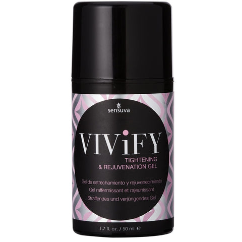 Sensuva Vivify Tightening & Rejuvenation Gel - 50ml - Extreme Toyz Singapore - https://extremetoyz.com.sg - Sex Toys and Lingerie Online Store - Bondage Gear / Vibrators / Electrosex Toys / Wireless Remote Control Vibes / Sexy Lingerie and Role Play / BDSM / Dungeon Furnitures / Dildos and Strap Ons &nbsp;/ Anal and Prostate Massagers / Anal Douche and Cleaning Aide / Delay Sprays and Gels / Lubricants and more...