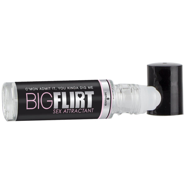 Sensuva Big Flirt Pheromone Infused Sex Attractant - 10ml - Extreme Toyz Singapore - https://extremetoyz.com.sg - Sex Toys and Lingerie Online Store - Bondage Gear / Vibrators / Electrosex Toys / Wireless Remote Control Vibes / Sexy Lingerie and Role Play / BDSM / Dungeon Furnitures / Dildos and Strap Ons &nbsp;/ Anal and Prostate Massagers / Anal Douche and Cleaning Aide / Delay Sprays and Gels / Lubricants and more...