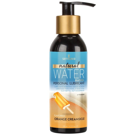 Natural Water-Based Orange Creamsicle Personal Lubricant - 125ml