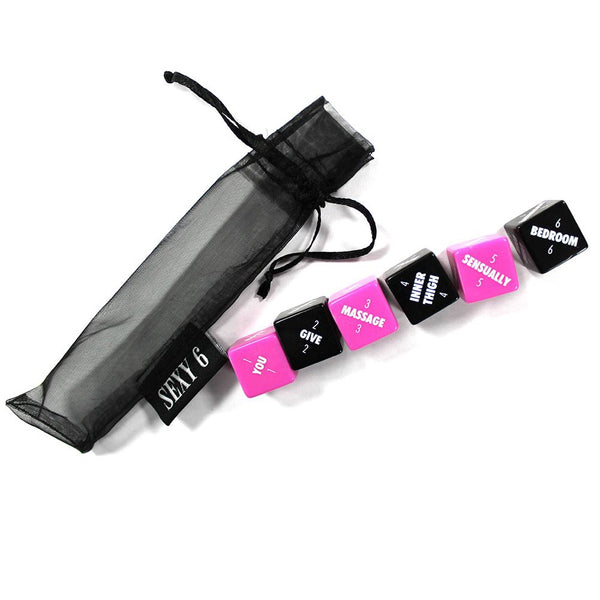 Creative Conceptions Sexy 6 Dice - Foreplay Edition - Extreme Toyz Singapore - https://extremetoyz.com.sg - Sex Toys and Lingerie Online Store - Bondage Gear / Vibrators / Electrosex Toys / Wireless Remote Control Vibes / Sexy Lingerie and Role Play / BDSM / Dungeon Furnitures / Dildos and Strap Ons  / Anal and Prostate Massagers / Anal Douche and Cleaning Aide / Delay Sprays and Gels / Lubricants and more...