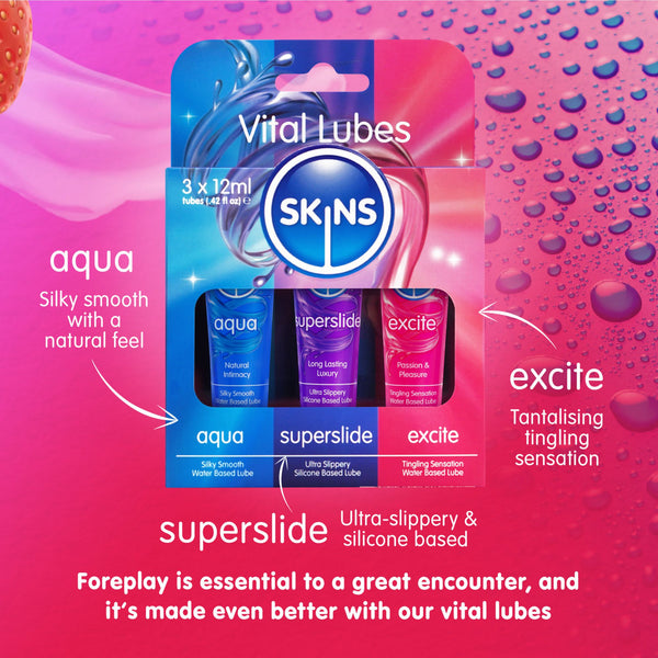 Vital Lubes 3 Pack