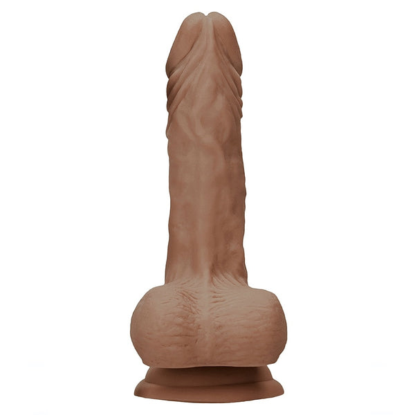 Shots America RealRock 8" Dong with Testicles - Tan - Extreme Toyz Singapore - https://extremetoyz.com.sg - Sex Toys and Lingerie Online Store - Bondage Gear / Vibrators / Electrosex Toys / Wireless Remote Control Vibes / Sexy Lingerie and Role Play / BDSM / Dungeon Furnitures / Dildos and Strap Ons &nbsp;/ Anal and Prostate Massagers / Anal Douche and Cleaning Aide / Delay Sprays and Gels / Lubricants and more...