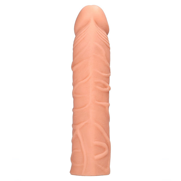 Shots America RealRock 7" Penis Sleeve - Light - Extreme Toyz Singapore - https://extremetoyz.com.sg - Sex Toys and Lingerie Online Store - Bondage Gear / Vibrators / Electrosex Toys / Wireless Remote Control Vibes / Sexy Lingerie and Role Play / BDSM / Dungeon Furnitures / Dildos and Strap Ons &nbsp;/ Anal and Prostate Massagers / Anal Douche and Cleaning Aide / Delay Sprays and Gels / Lubricants and more...