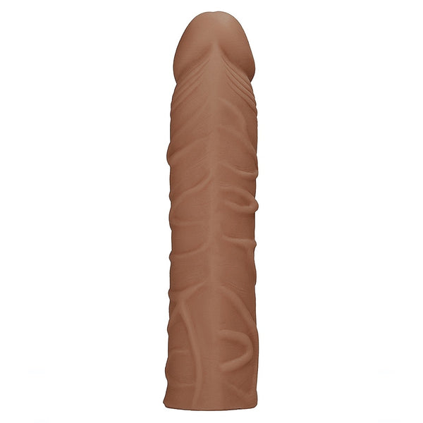 Shots America RealRock 7" Penis Sleeve - Tan - Extreme Toyz Singapore - https://extremetoyz.com.sg - Sex Toys and Lingerie Online Store - Bondage Gear / Vibrators / Electrosex Toys / Wireless Remote Control Vibes / Sexy Lingerie and Role Play / BDSM / Dungeon Furnitures / Dildos and Strap Ons &nbsp;/ Anal and Prostate Massagers / Anal Douche and Cleaning Aide / Delay Sprays and Gels / Lubricants and more...